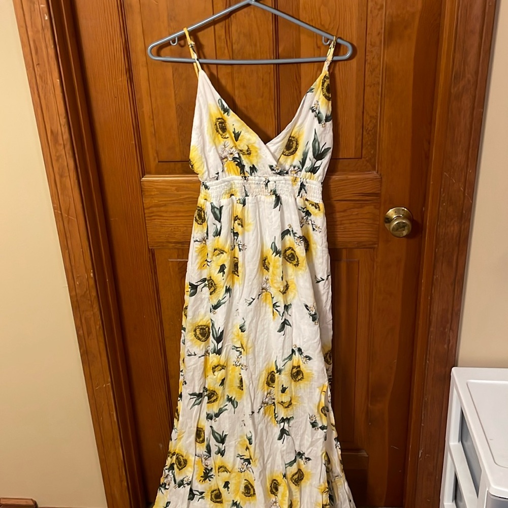 Sunflower Maxi Dress